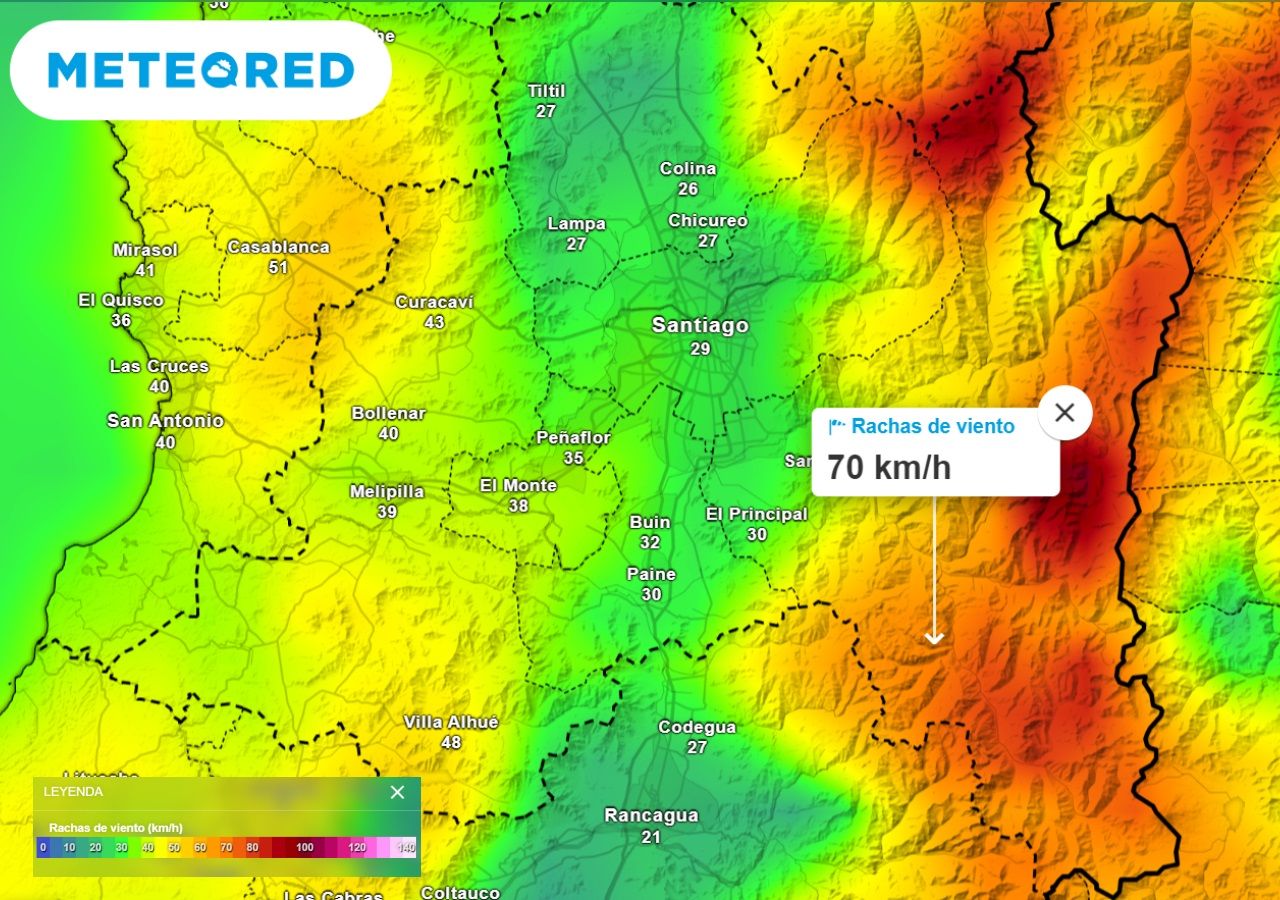 ¿cómo Será El Tiempo En Santiago De Chile Este Fin De Semana El Viento