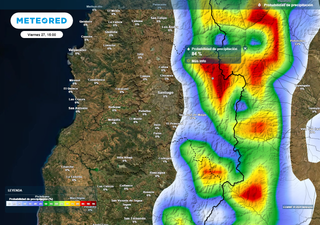 El tiempo en Santiago y la RM este fin de semana: chubascos y tormentas eléctricas antecederán a los 33 °C del domingo