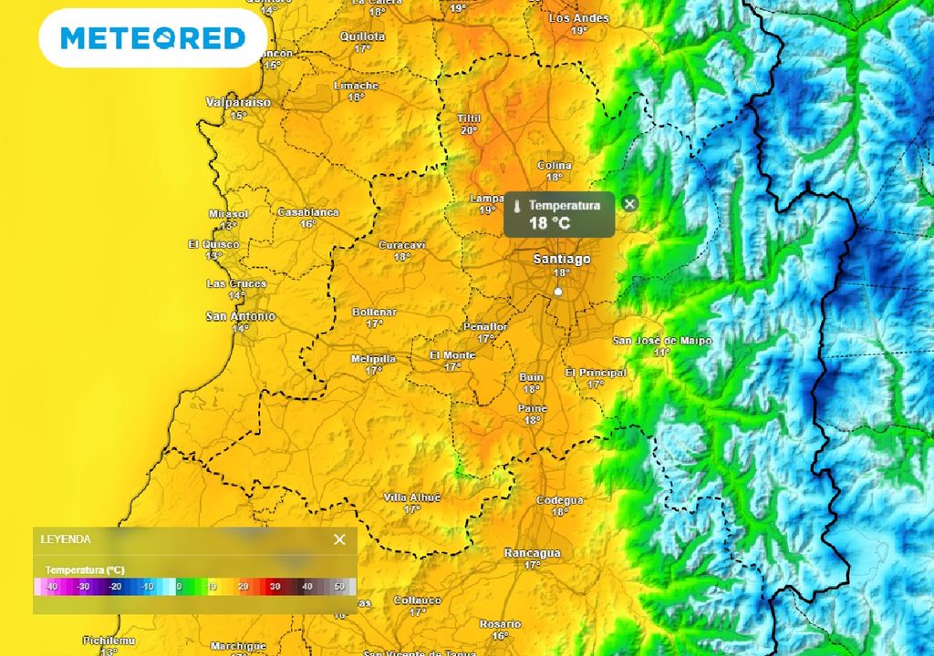 Temperatura ECMWF Temperatura ECMWF