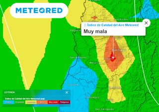 El tiempo en Santiago y la Región Metropolitana este fin de semana: calidad del aire se proyecta en categoría "muy mala"