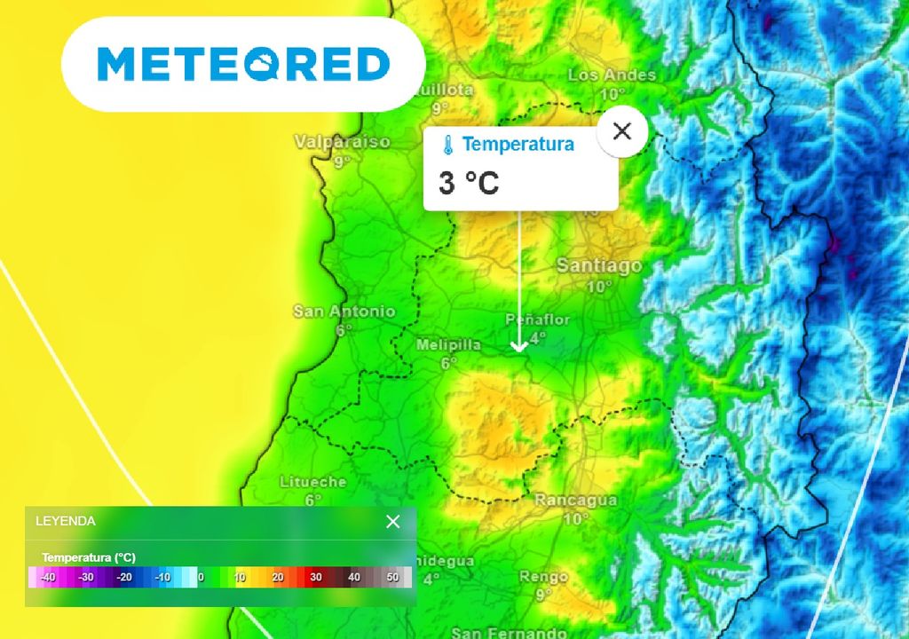 Temperatura ECMWF Temperatura ECMWF