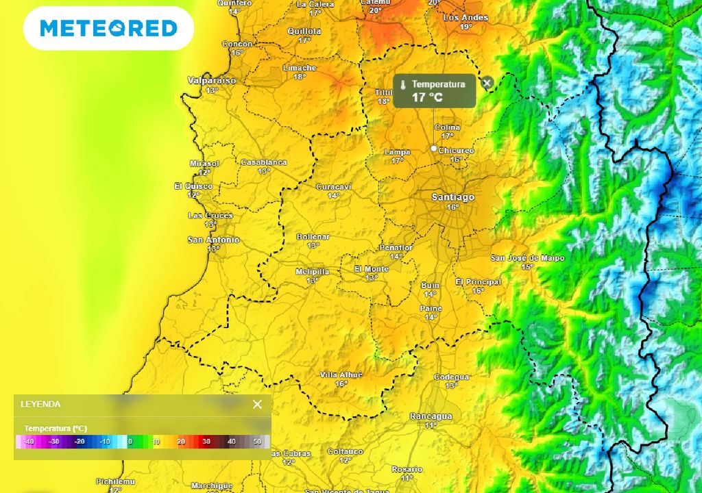 Temperatura ECMWF