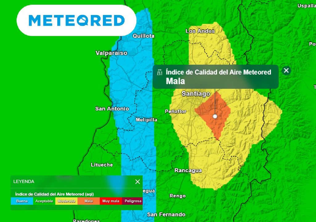 Índice Calidad del Aire (ICA) ECMWF Índice Calidad del Aire (ICA) ECMWF