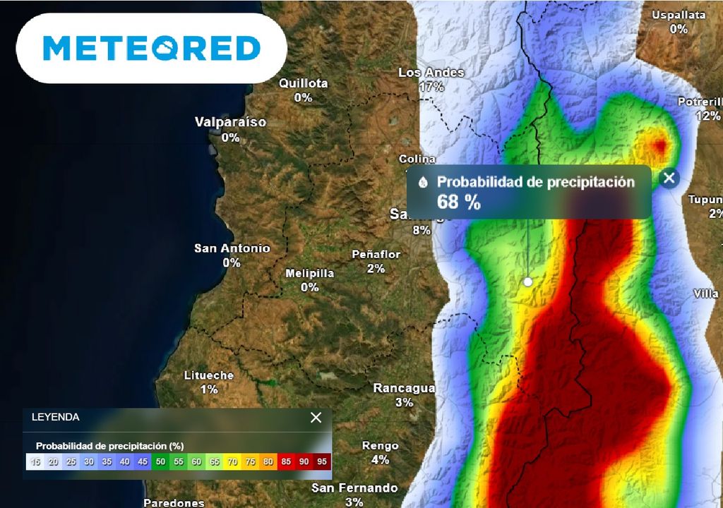 Probabilidad precipitación ECMWF Probabilidad precipitación ECMWF