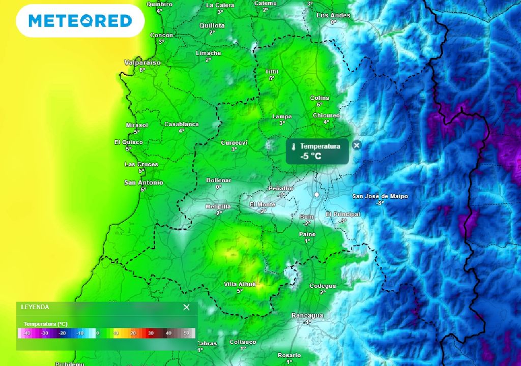 Temperatura ECMWF Temperatura ECMWF