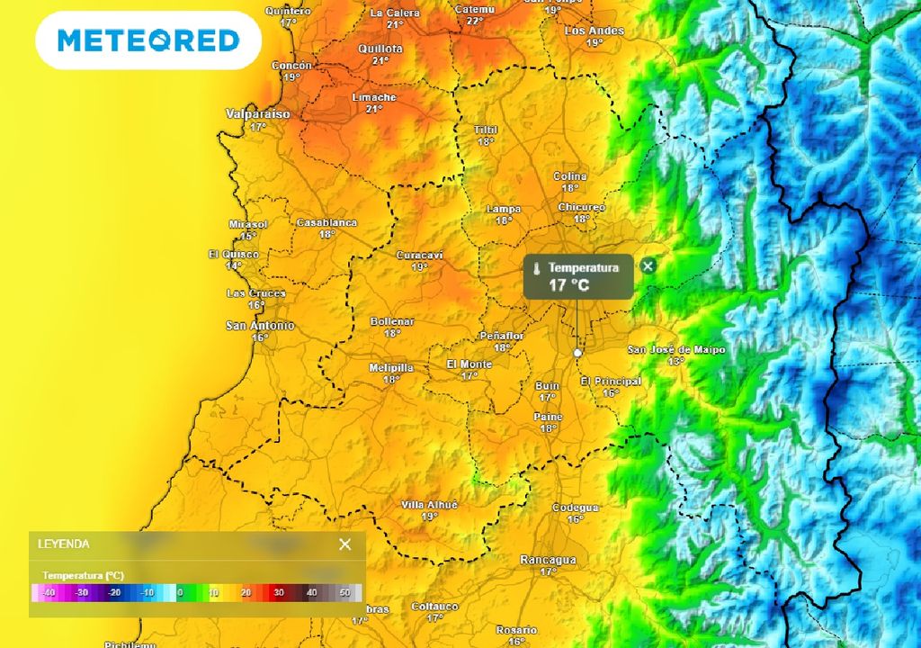 Temperatura ECMWF Temperatura ECMWF