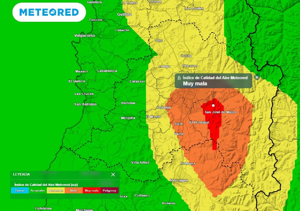 Índice Calidad del Aire ECMWF Índice Calidad del Aire ECMWF