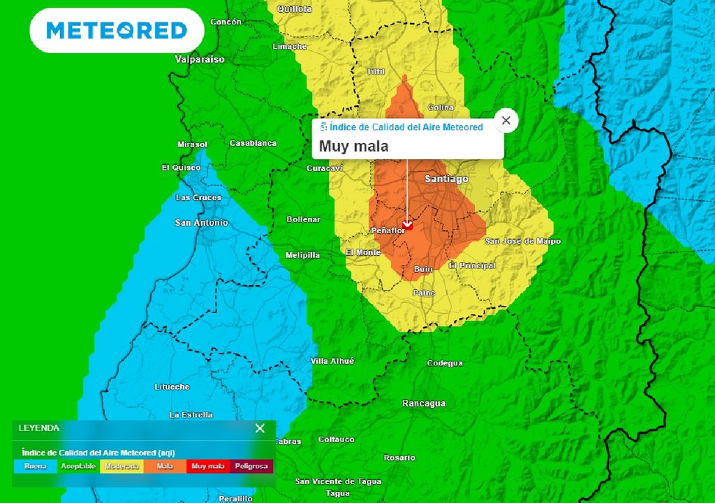 Indice Calidad del Aire ECMWF Indice Calidad del Aire ECMWF