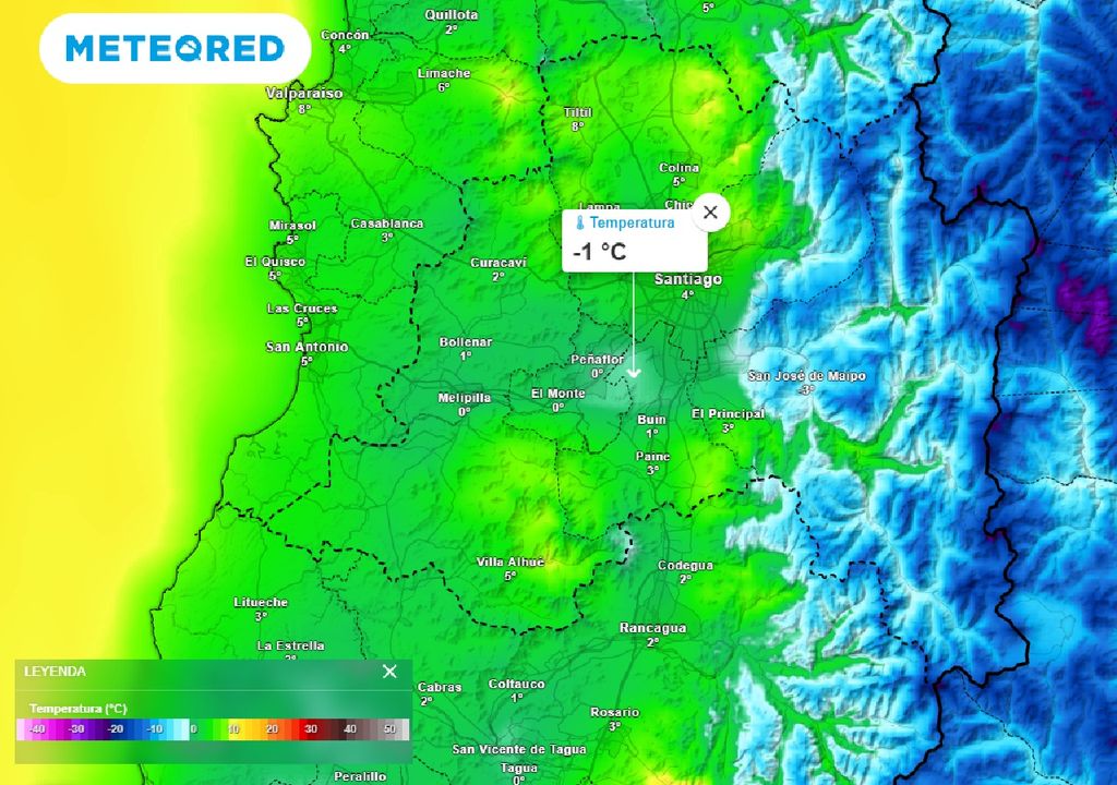 Temperatura ECMWF Temperatura ECMWF