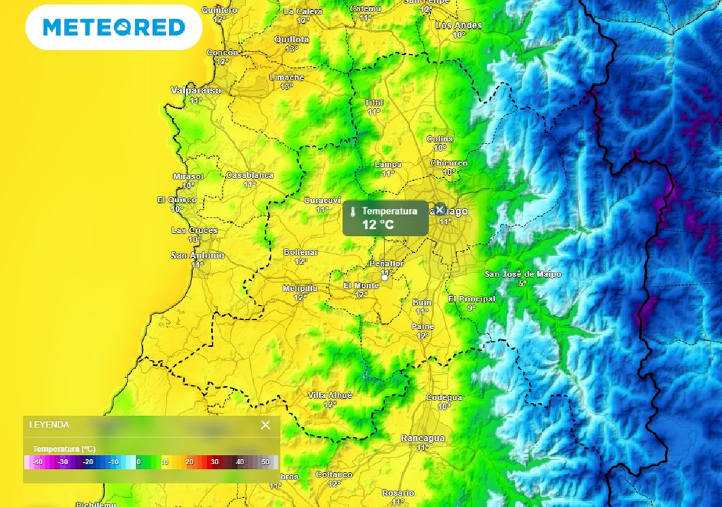 Temperatura ECMWF