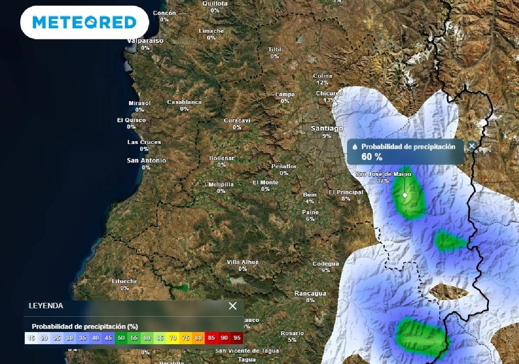 Probabilidad precipitación ECMWF Probabilidad precipitación ECMWF