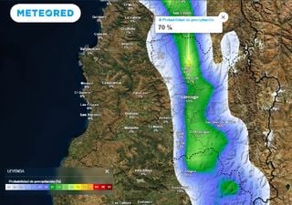 El tiempo en Santiago y la Región Metropolitana el fin de semana: chubascos y tormentas eléctricas para estos sectores