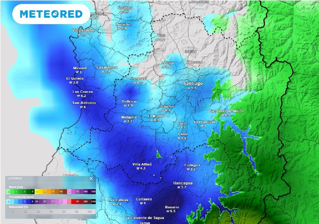 Nieve, precipitación y nubosidad ECMWF Nieve, precipitación y nubosidad ECMWF