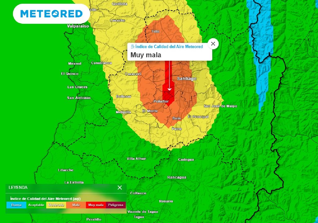 Indice Calidad del Aire ECMWF Indice Calidad del Aire ECMWF