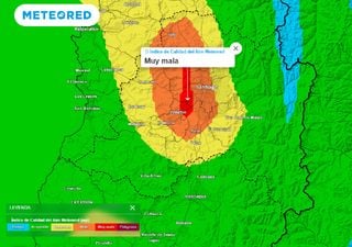 El tiempo en Santiago y la Región Metropolitana este fin de semana: suben las temperaturas y empeora la calidad del aire