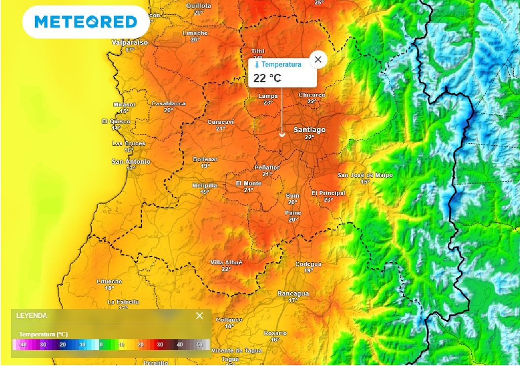Temperatura del aire ECMWF Temperatura del aire ECMWF