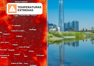 El tiempo en Santiago y la RM: El calor extremo sigue presente e impactará con fuerza al final de la semana laboral