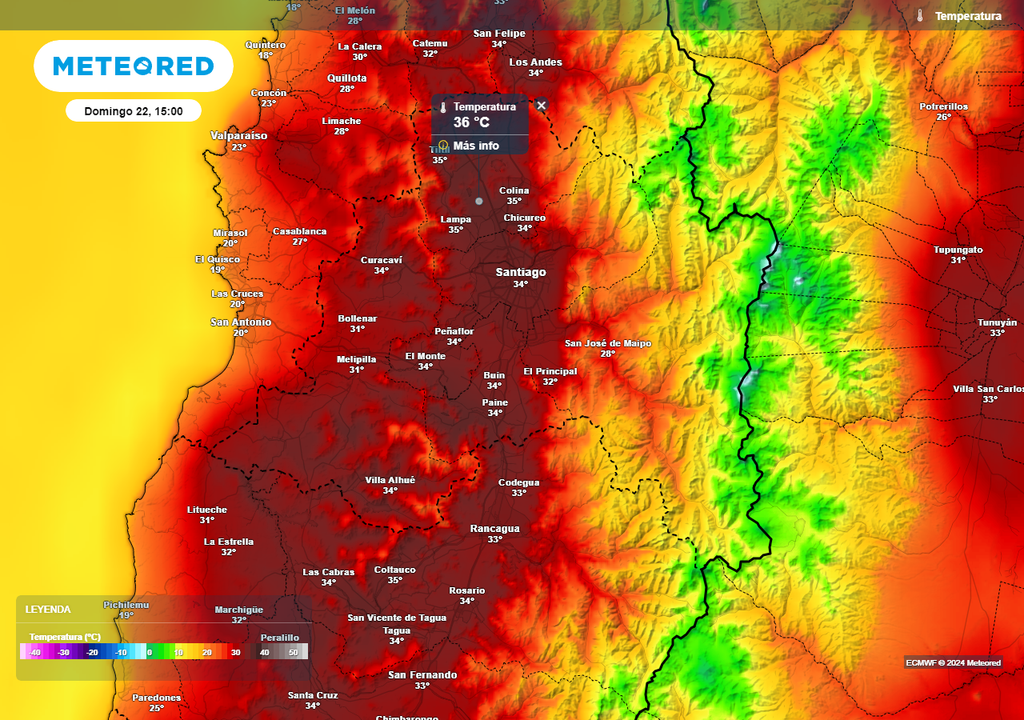 temperatura ECMWF