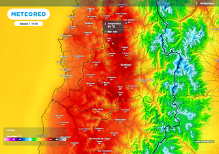 El tiempo en Santiago y la RM este fin de semana: termómetros subirán hasta los 30 °C el sábado en estas comunas