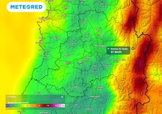 El tiempo en Santiago y la RM esta semana: "montaña rusa" de temperaturas, luego de las rachas de viento de 40 km/h