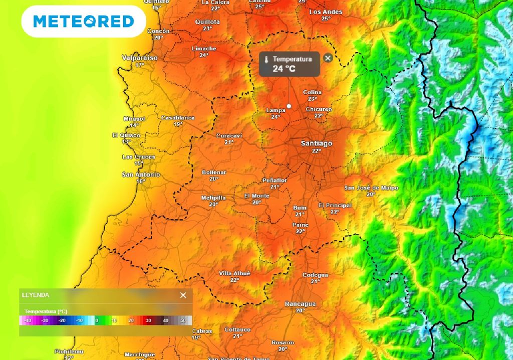 Temperatura ECMWF