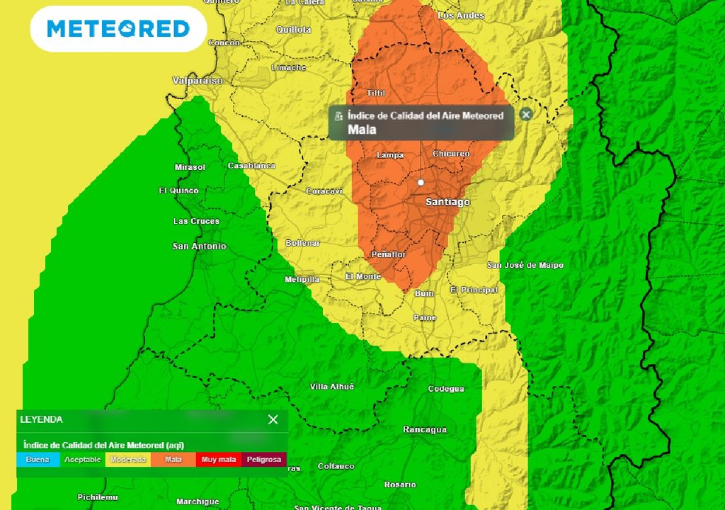 Índice de Calidad del Aire ECMWF