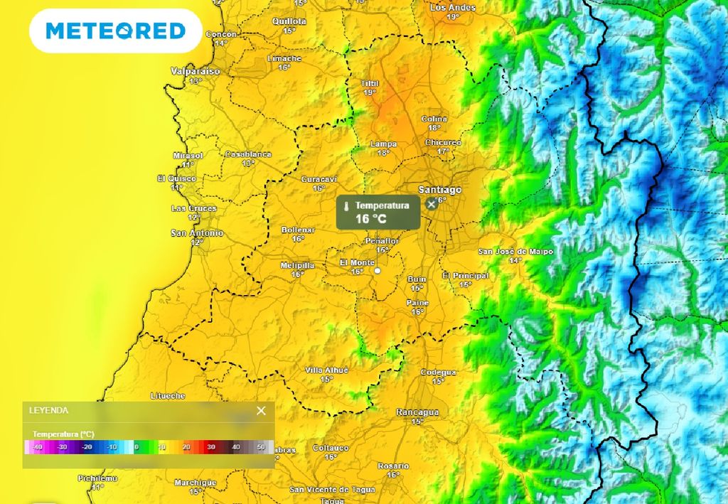 Temperatura ECMWF Temperatura ECMWF