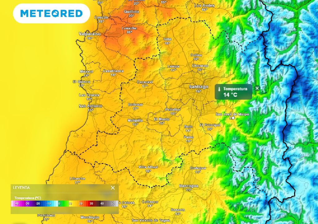 Temperatura ECMWF