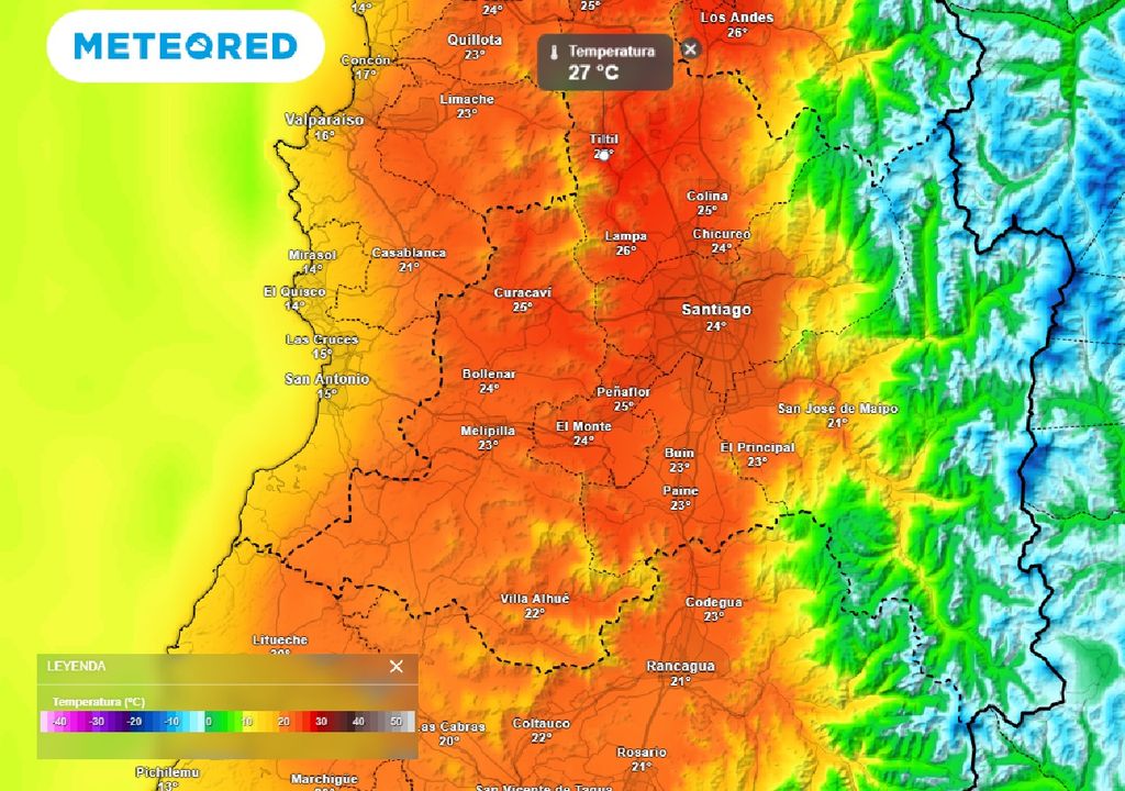 Temperatura ECMWF