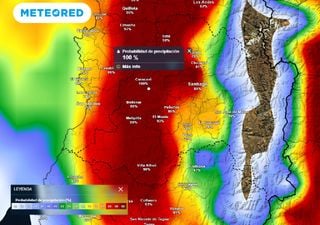 El tiempo en Santiago y la RM esta semana: baja segregada se toma el protagonismo con tormentas eléctricas y chubascos 