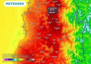 El tiempo en Santiago y la RM esta semana: temperaturas máximas podrían superar los 30 °C los días martes y viernes