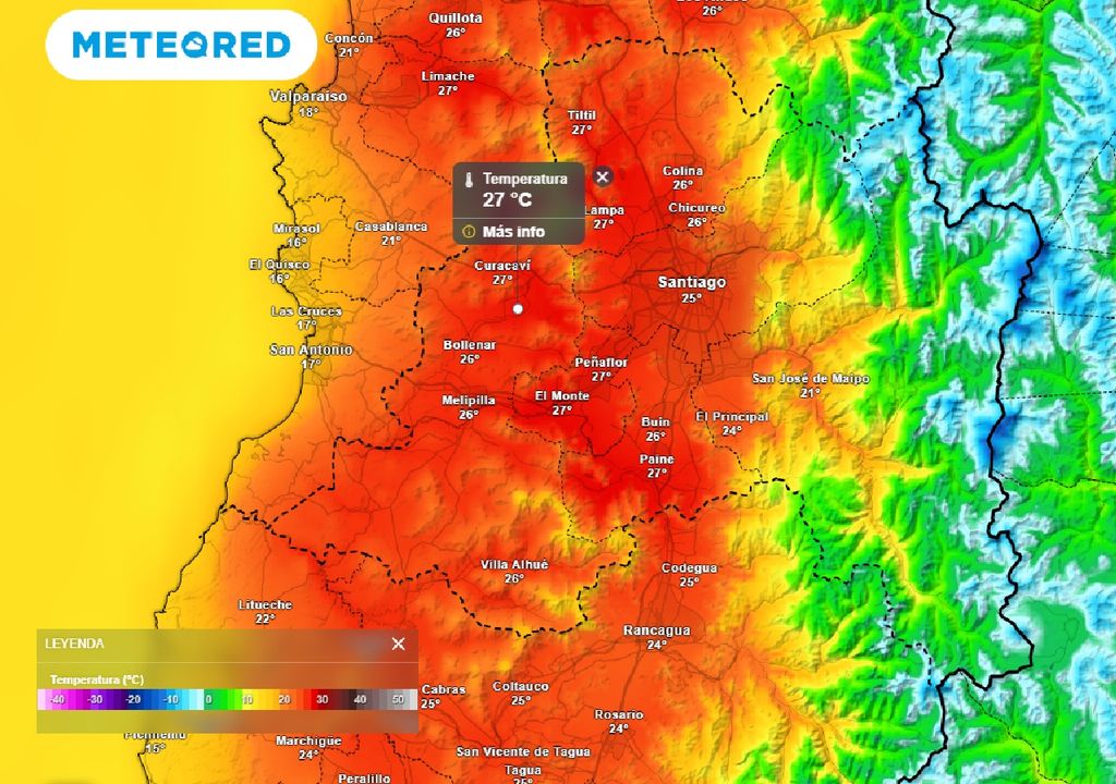 Temperatura ECMWF Temperatura ECMWF