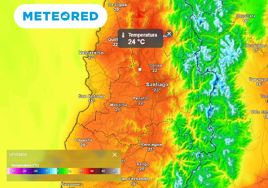 Temperatura ECMWF Temperatura ECMWF