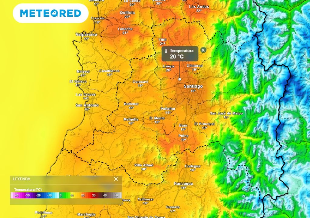 Temperatura ECMWF Temperatura ECMWF