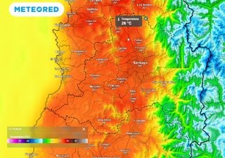 El tiempo en Santiago y la RM este fin de semana: termómetros de hasta 27 °C y rachas de viento bordeando los 35 km/h