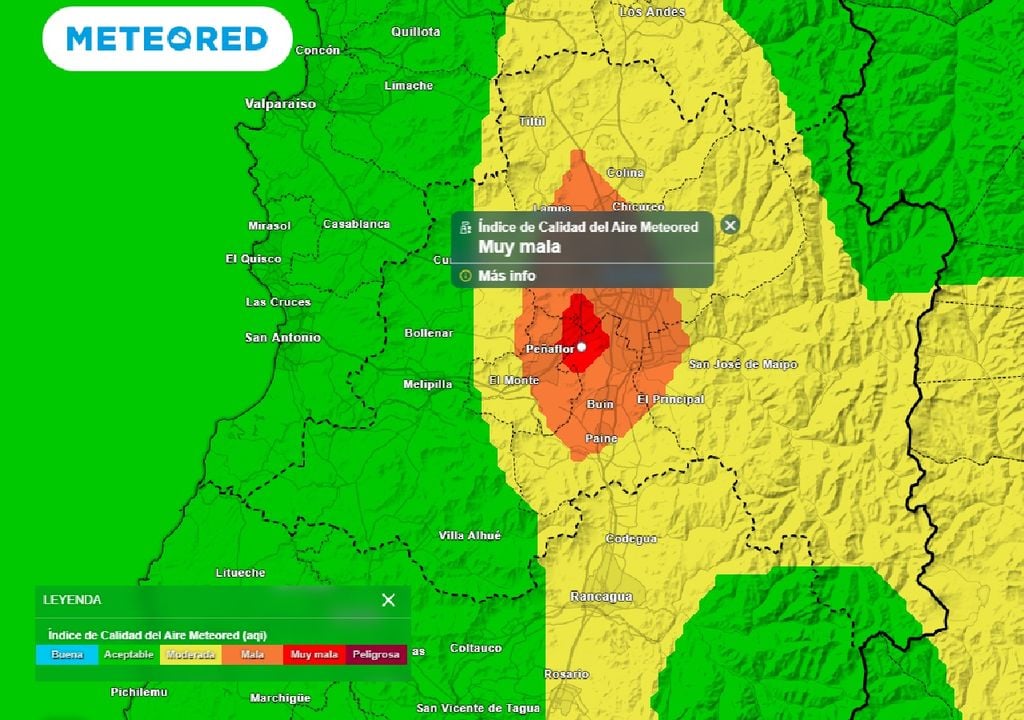 Índice Calidad del Aire ECMWF