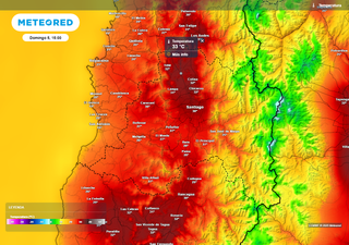 El tiempo en Santiago y la RM el fin de semana: estas comunas rondarán los 35 °C de temperatura máxima el domingo