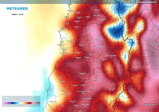 El tiempo en Santiago y la RM este fin de semana: sábado con hasta 37 °C y rachas de viento que superarían los 40 km/h