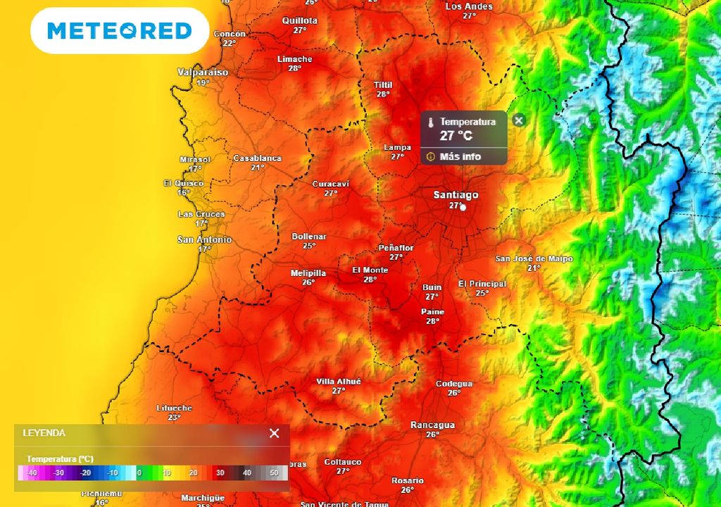 Temperatura ECMWF