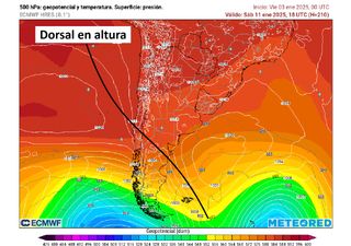 Dorsal en altura hará subir los termómetros hasta los 36 °C en Santiago la próxima semana, advierte Reina Campos