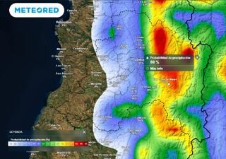 El tiempo en Santiago y la RM la próxima semana: baja segregada llegaría con chubascos débiles y tormentas eléctricas 