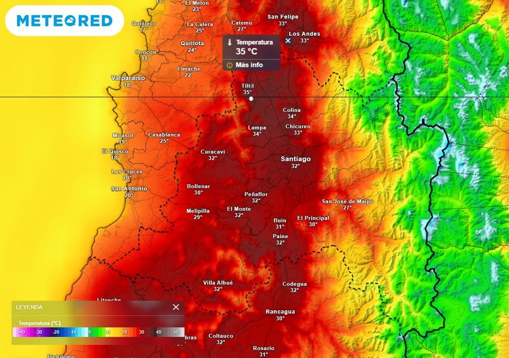 Temperatura ECMWF