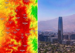 El tiempo en Santiago y la RM la próxima semana: martes y miércoles con temperaturas máximas por sobre los 32 °C 