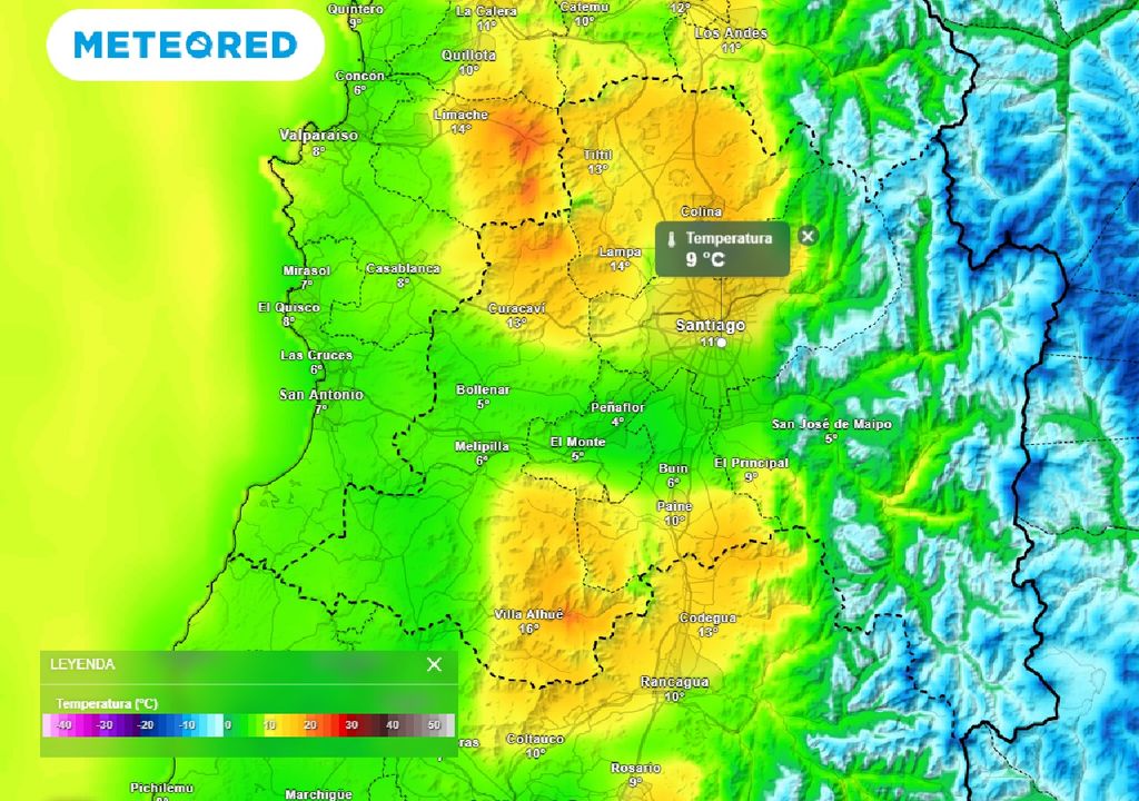 Temperatura ECMWF