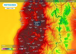 El tiempo en Santiago y la RM los próximos días: calor extremo será la tónica durante el fin de semana con hasta 36 °C