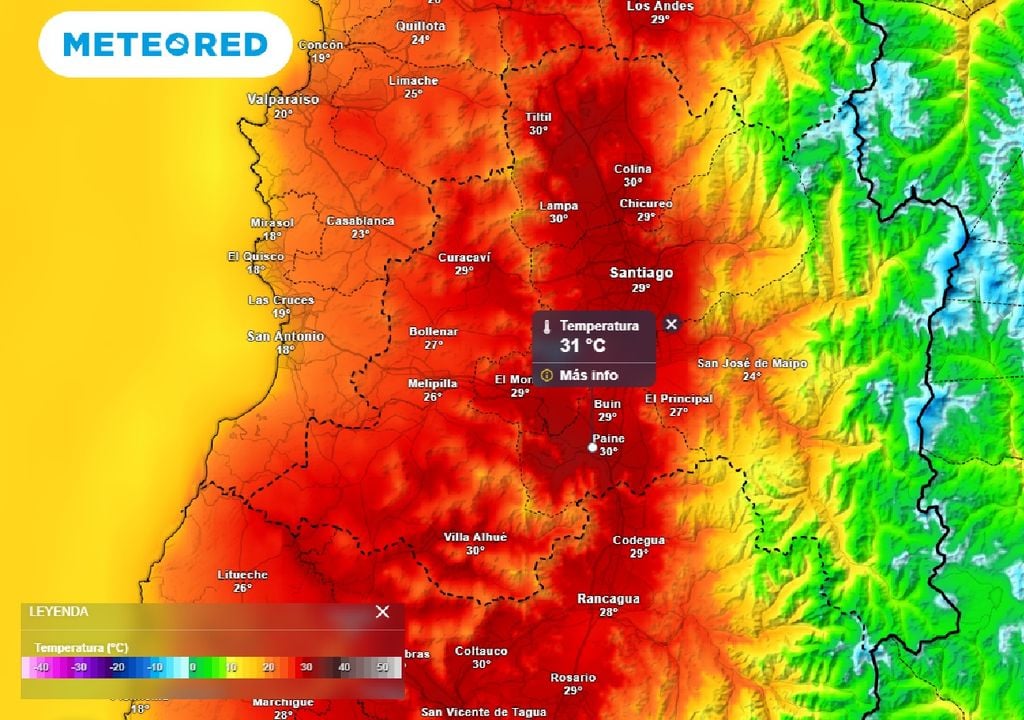 Temperatura ECMWF