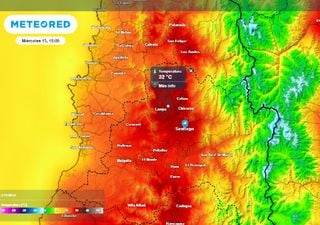 El tiempo en Santiago y RM: conoce cual será el día más cálido de la semana