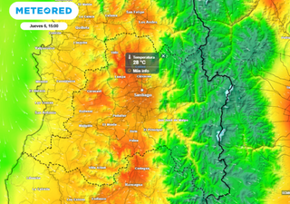 El tiempo en Santiago y RM: La semana arranca con calor, no obstante el jueves se esperan máximas en torno a los 28°C