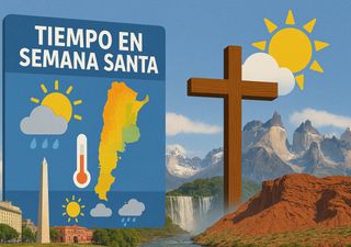 El tiempo en Semana Santa 2025 en Argentina: ¡calor y tormentas sobresalen en las primeras tendencias!