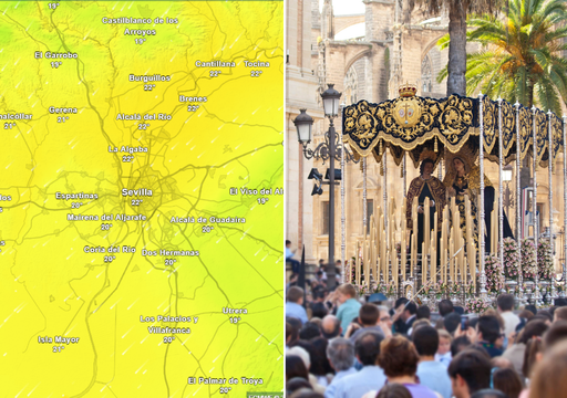 El tiempo en Sevilla entre el Viernes de Dolores y el Martes Santo: predicci&oacute;n actualizada